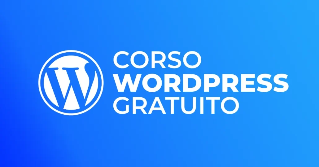 Corso WordPress gratuito